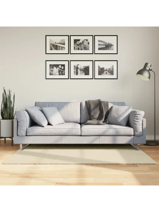 Kilimas HUARTE, kreminis, 80x150cm, trumpi šereliai