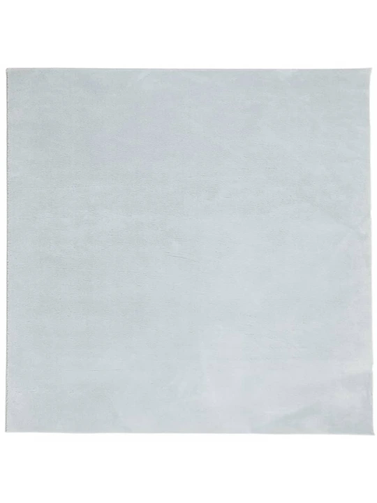 Kilimas HUARTE, mėlynos spalvos, 160x160cm, trumpi šereliai