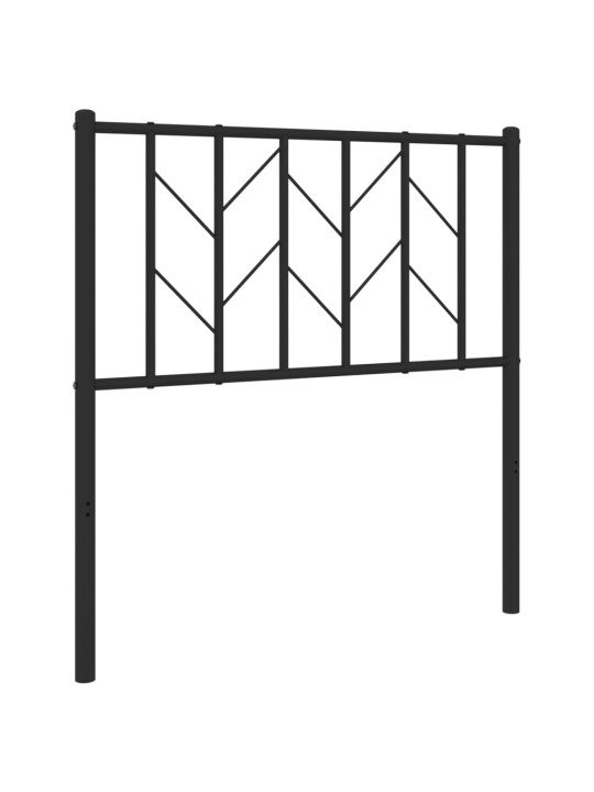 Metalinis galvūgalis, juodos spalvos, 80cm