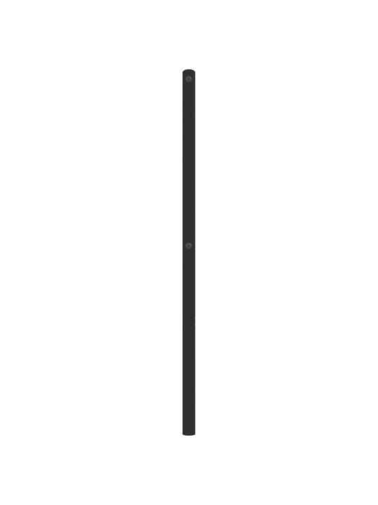 Metalinis galvūgalis, juodos spalvos, 80cm
