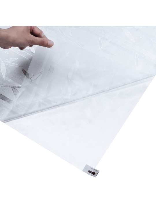 Langų plėvelės, 4vnt., PVC, matinės, bambuko raštas