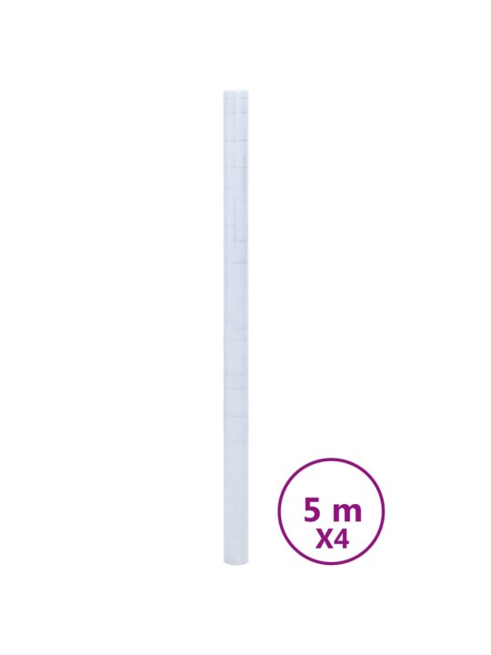 Langų plėvelės, 4vnt., PVC, matinės, žvaigždžių raštas