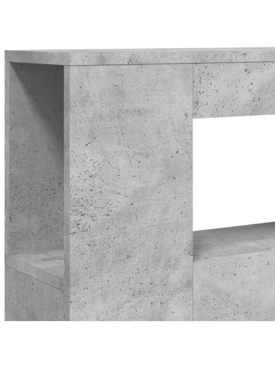 LED galvūgalis, betono, 100x18,5x103,5cm, apdirbta mediena