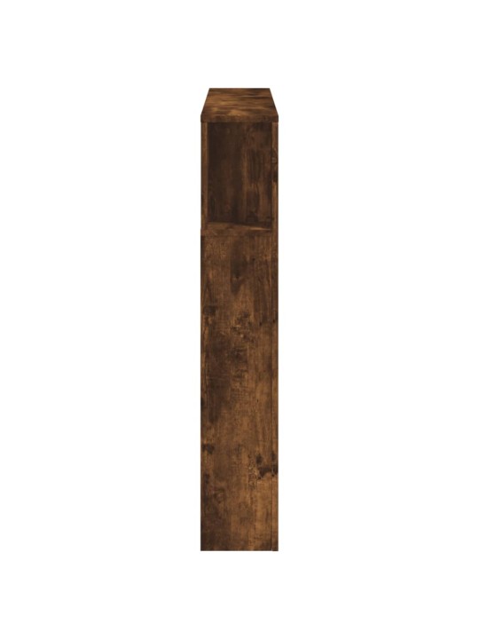 LED galvūgalis, dūminio ąžuolo, 120x18,5x103,5cm, mediena