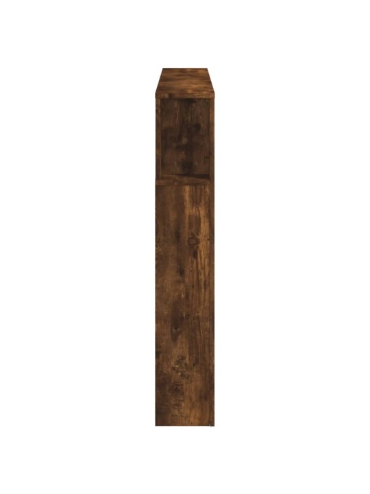 LED galvūgalis, dūminio ąžuolo, 140x18,5x103,5cm, mediena