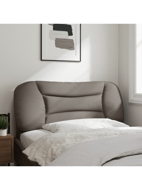 Galvūgalio pagalvėlė, taupe spalvos, 100 cm, audinys