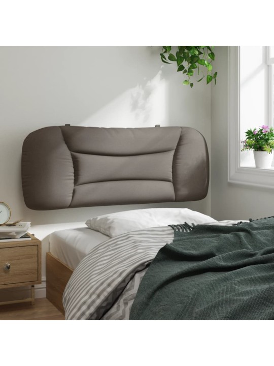 Galvūgalio pagalvėlė, taupe spalvos, 100 cm, audinys