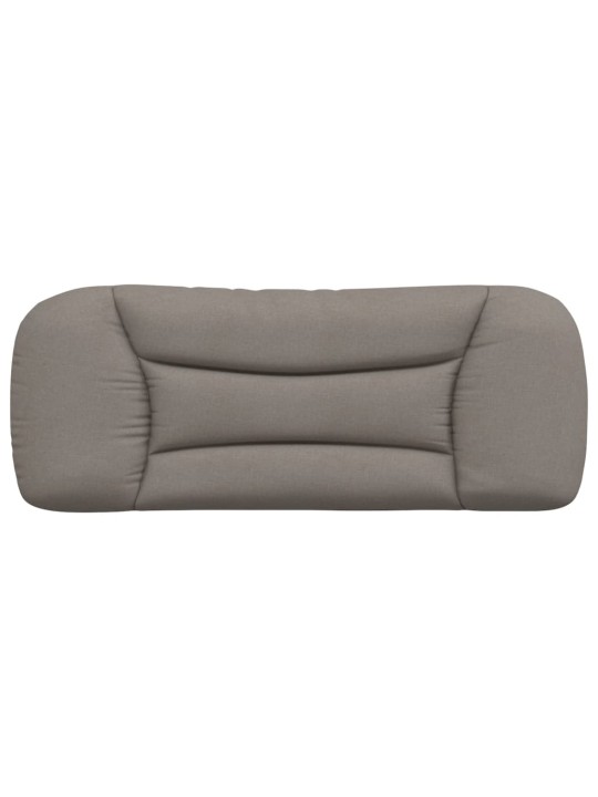 Galvūgalio pagalvėlė, taupe spalvos, 100 cm, audinys