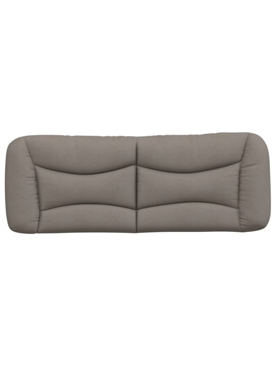 Galvūgalio pagalvėlė, taupe spalvos, 120cm, audinys