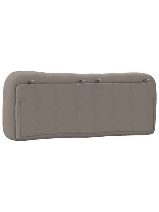 Galvūgalio pagalvėlė, taupe spalvos, 120cm, audinys