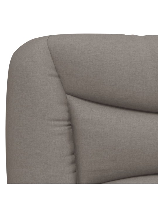 Galvūgalio pagalvėlė, taupe spalvos, 160cm, audinys