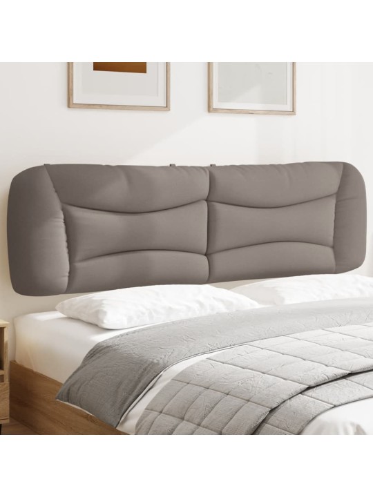 Galvūgalio pagalvėlė, taupe spalvos, 180cm, audinys