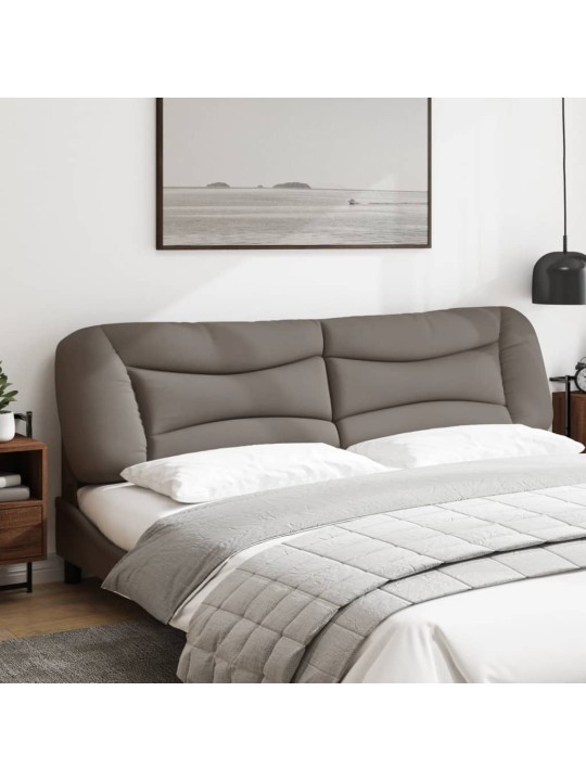 Galvūgalio pagalvėlė, taupe spalvos, 200cm, audinys