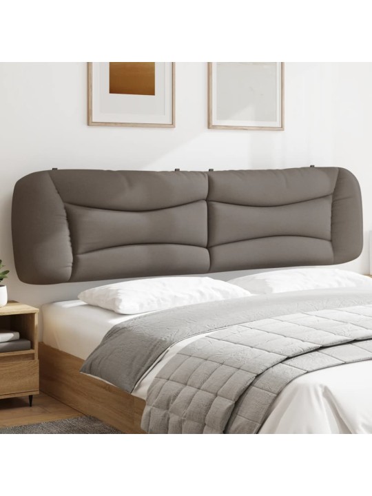 Galvūgalio pagalvėlė, taupe spalvos, 200cm, audinys