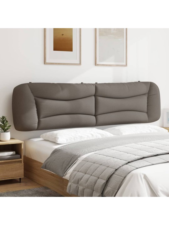 Galvūgalio pagalvėlė, taupe spalvos, 200cm, audinys