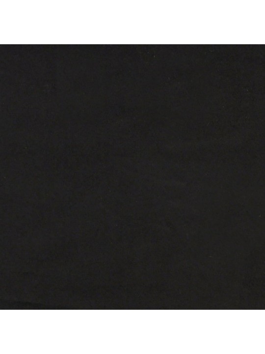 Galvūgalio pagalvėlė, juodos spalvos, 120cm, aksomas