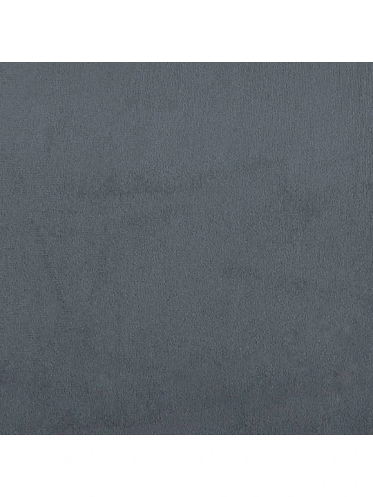 Galvūgalio pagalvėlė, tamsiai pilkos spalvos, 100cm, aksomas