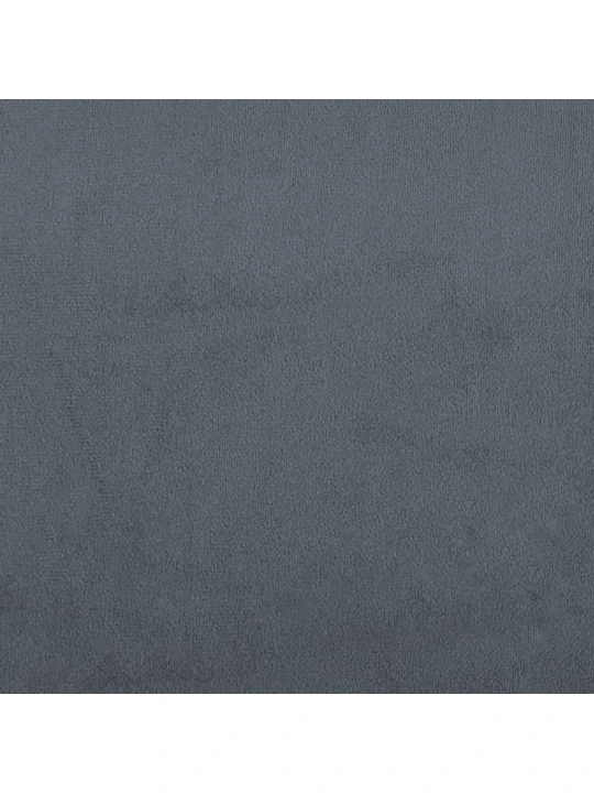 Galvūgalio pagalvėlė, tamsiai pilkos spalvos, 140cm, aksomas