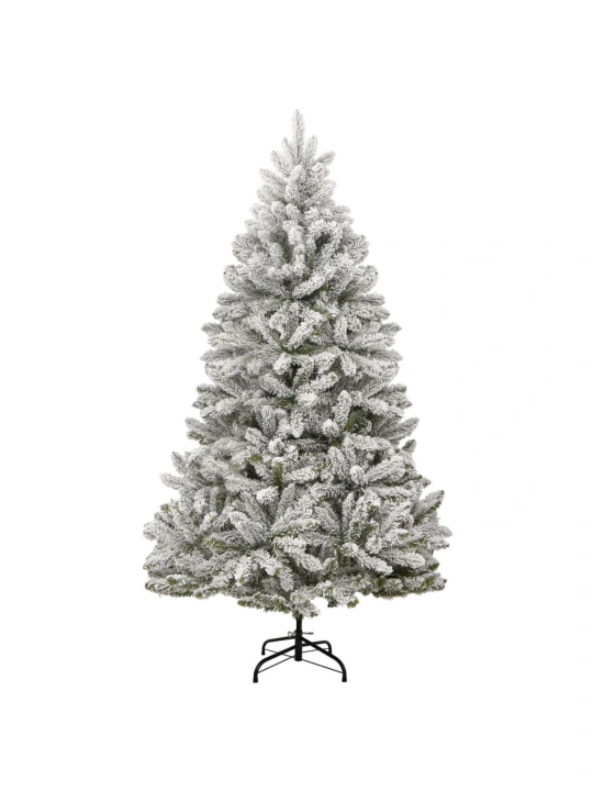 Kalėdų eglutė su šarnyrinėmis šakomis/LED/žaisliukais, 300cm