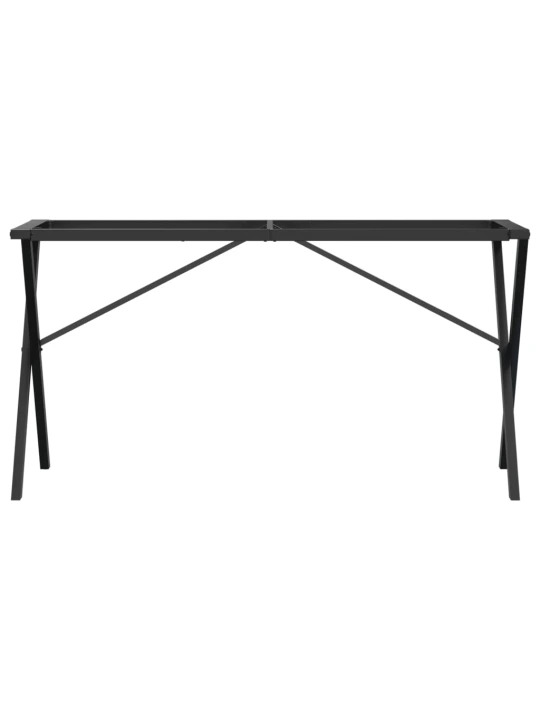 Valgomojo stalo kojos, 120x60x73cm, ketus, X formos rėmas