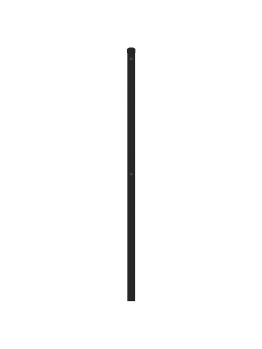 Metalinis galvūgalis, juodos spalvos, 160cm