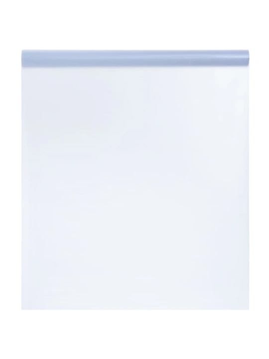 Langų plėvelė, skaidri pilka, 45x500cm, PVC, statinė, matinė