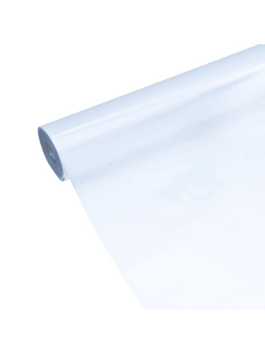 Langų plėvelė, skaidri pilka, 45x500cm, PVC, statinė, matinė