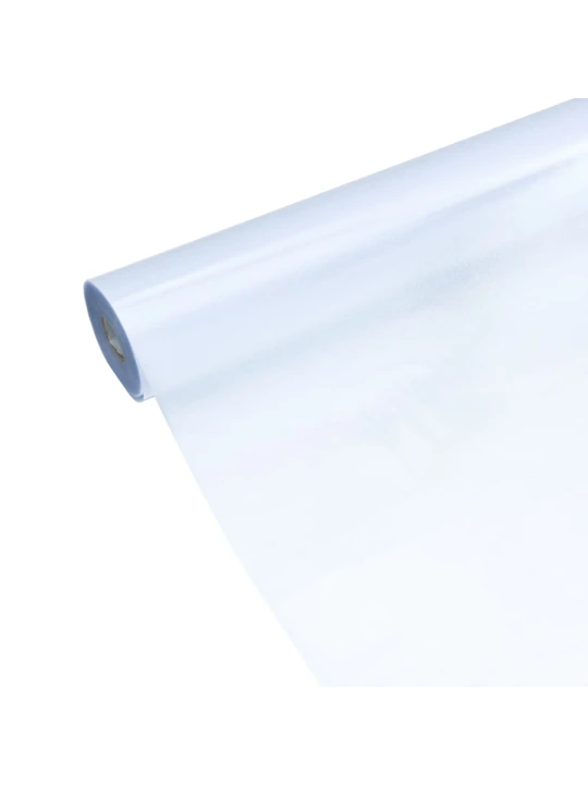Langų plėvelė, skaidri pilka, 60x2000cm, PVC, statinė, matinė
