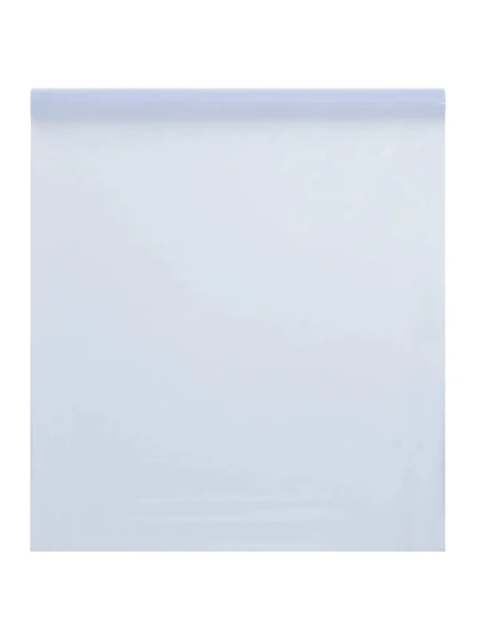 Langų plėvelė, skaidri balta, 60x500cm, PVC, statinė, matinė