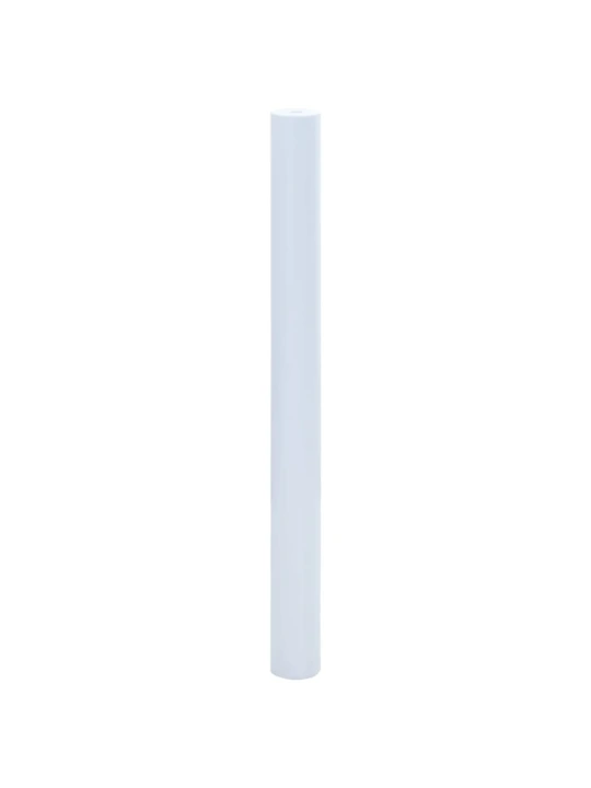 Langų plėvelė, skaidri balta, 60x500cm, PVC, statinė, matinė