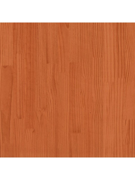 Lauko malkų laikiklis, vaško rudas, 109x52x106cm, pušis