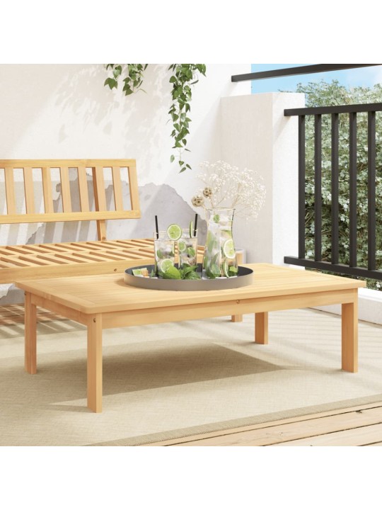 Sodo stalas, 100x60x30cm, akacijos medienos masyvas