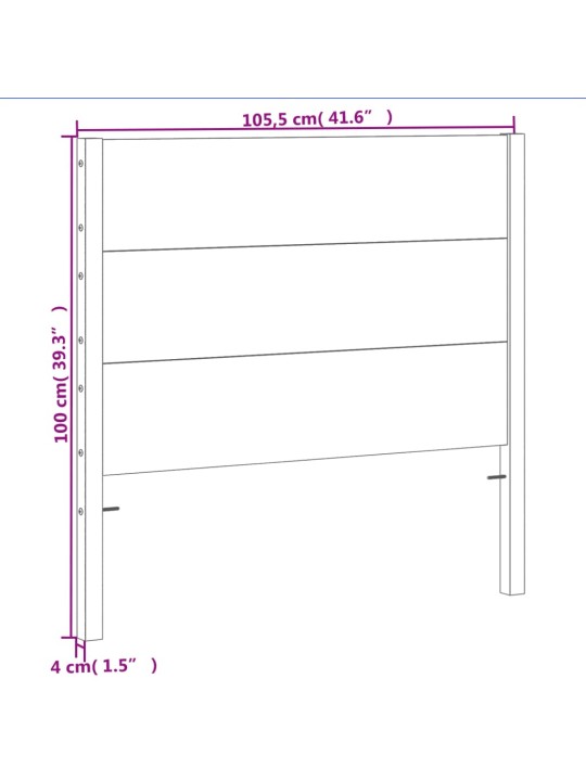 Galvūgalis, vaško rudos spalvos, 100cm, pušies medienos masyvas