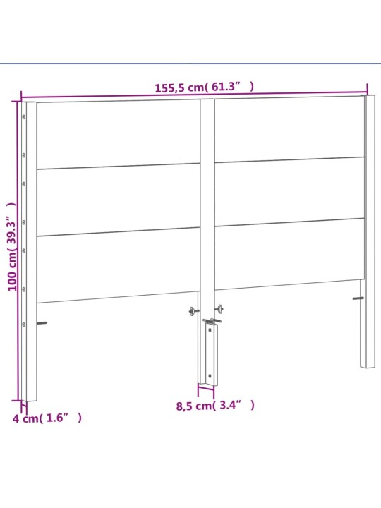 Galvūgalis, vaško rudos spalvos, 150cm, pušies medienos masyvas