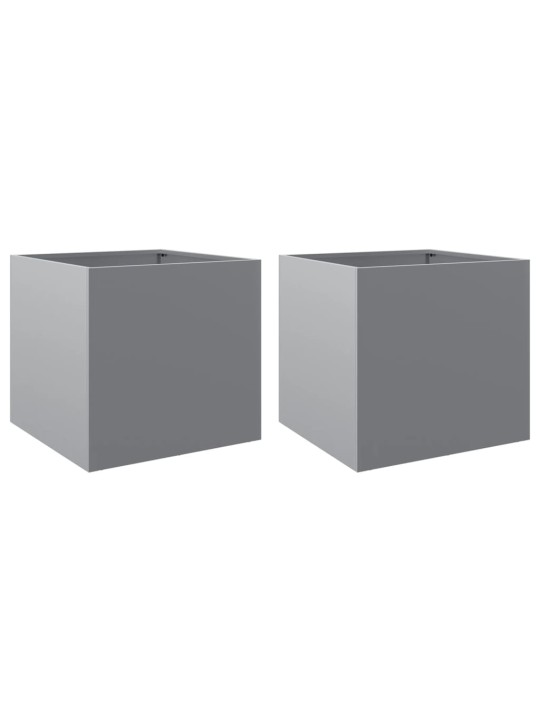 Loveliai, 2vnt., sidabriniai, 42x40x39cm, galvanizuotas plienas