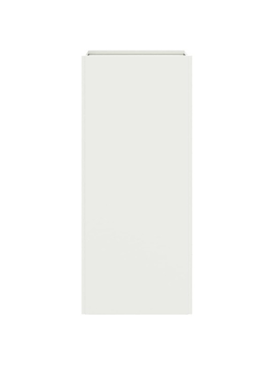 Lovelis, baltos spalvos, 32x29x75cm, plienas