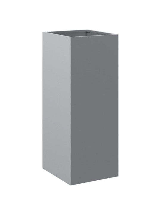 Lovelis, sidabrinis, 32x29x75cm, galvanizuotas plienas