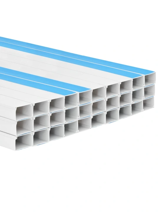 Kabelių kanalas, 60x40mm, 30m, PVC, savaime prilimpantis