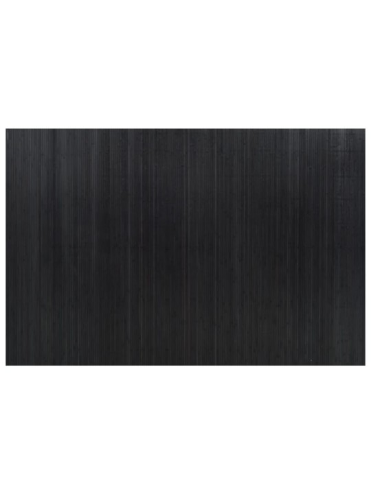 Kambario pertvara, juodos spalvos, 165x250cm, bambukas