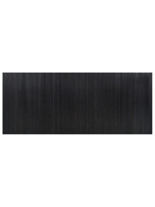 Kambario pertvara, juodos spalvos, 165x400cm, bambukas