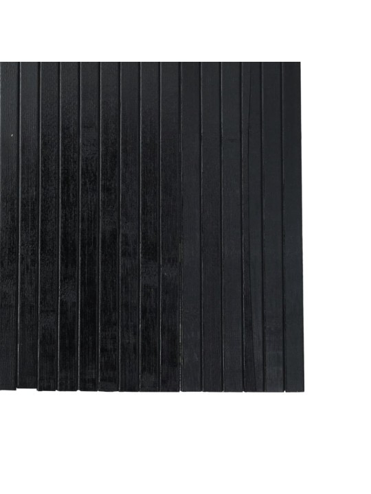 Kambario pertvara, juodos spalvos, 165x400cm, bambukas