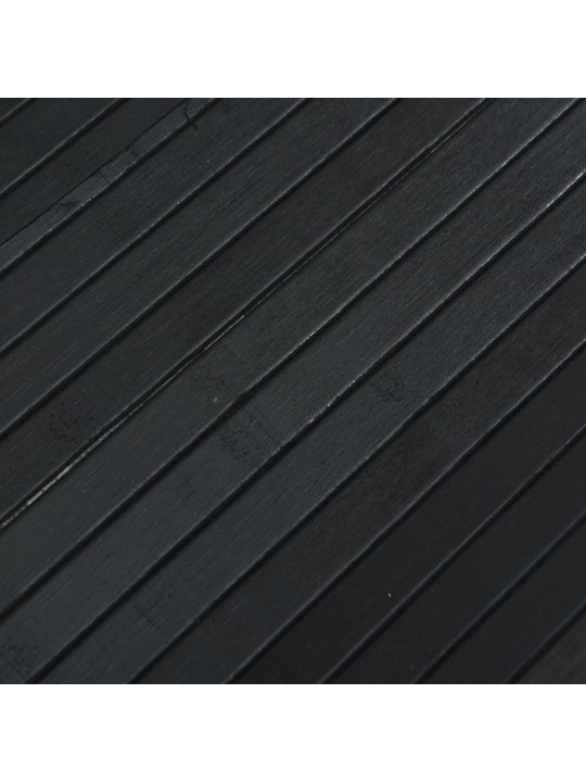 Kambario pertvara, juodos spalvos, 165x400cm, bambukas