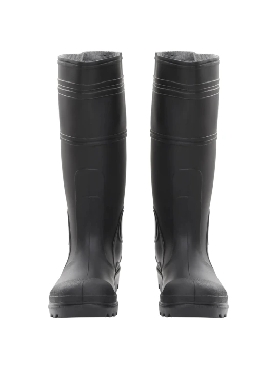 Guminiai batai, juodos spalvos, PVC, 40 dydžio