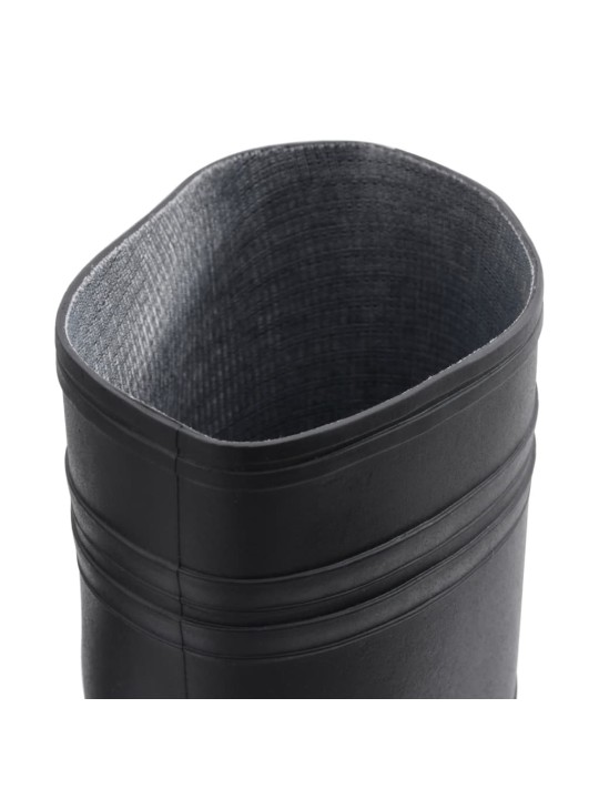 Guminiai batai, juodos spalvos, PVC, 40 dydžio