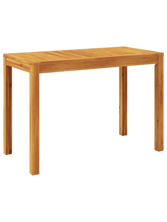 Sodo valgomojo stalas, 110x55x75cm, akacijos medienos masyvas