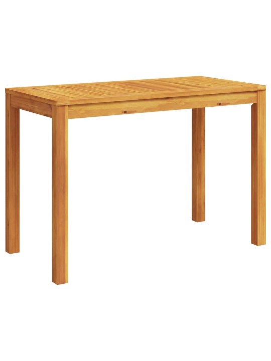 Sodo valgomojo stalas, 110x55x75cm, akacijos medienos masyvas
