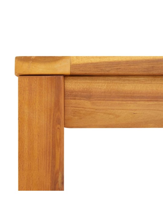 Sodo valgomojo stalas, 110x55x75cm, akacijos medienos masyvas