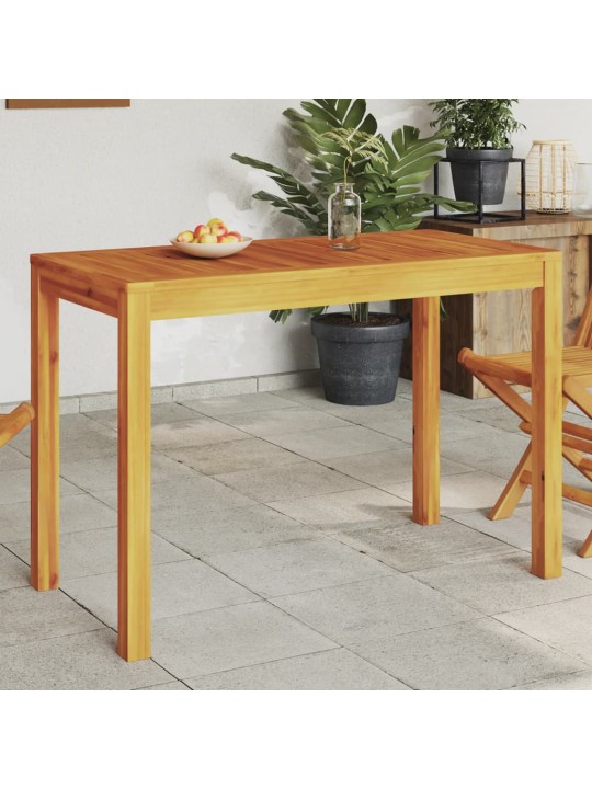 Sodo valgomojo stalas, 110x55x75cm, akacijos medienos masyvas