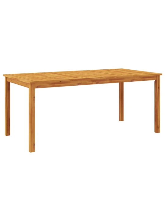 Sodo valgomojo stalas, 180x90x75cm, akacijos medienos masyvas