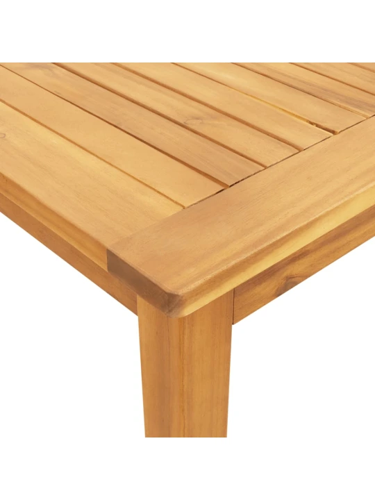 Sodo valgomojo stalas, 180x90x75cm, akacijos medienos masyvas